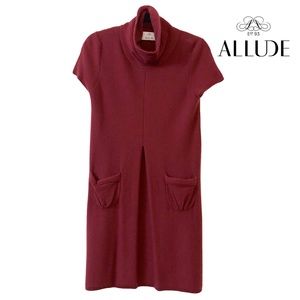 ALLUDE 100% CASHMERE SWEATER DRESS